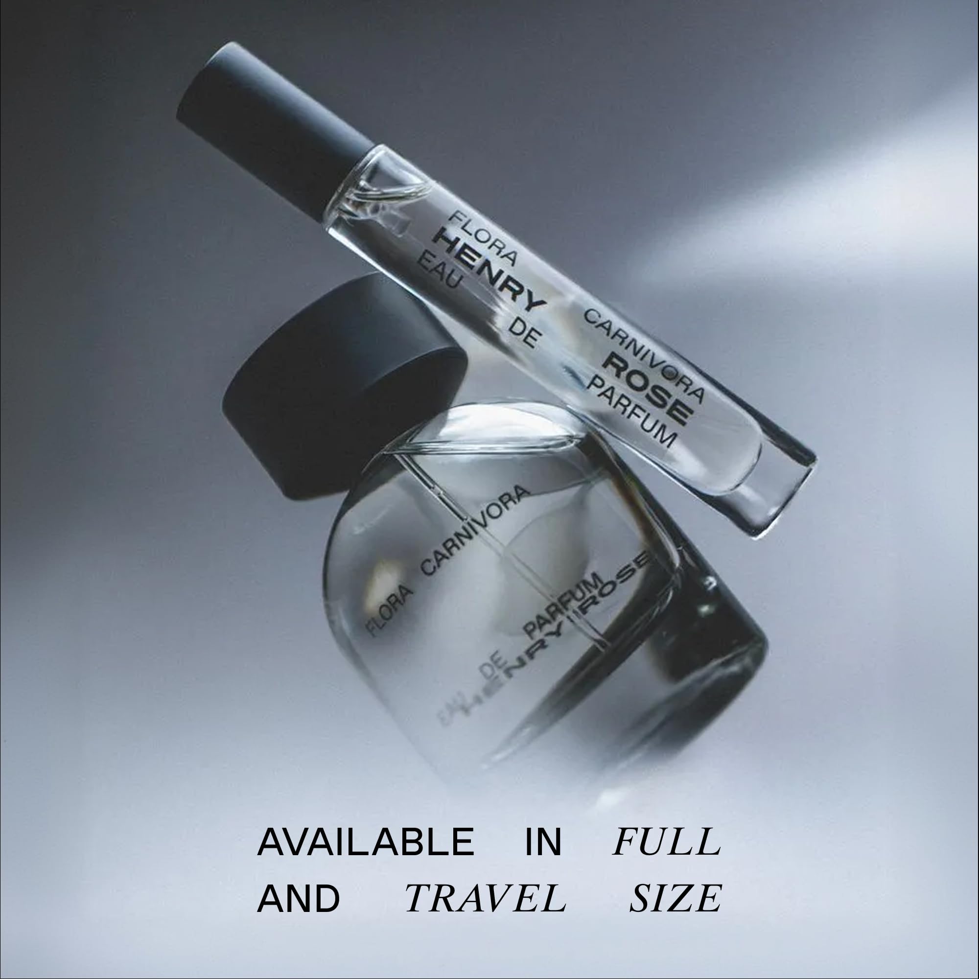 Henry Rose Flora Carnivora Travel Perfume – Mini Unisex Fragrance (0.27 fl oz)