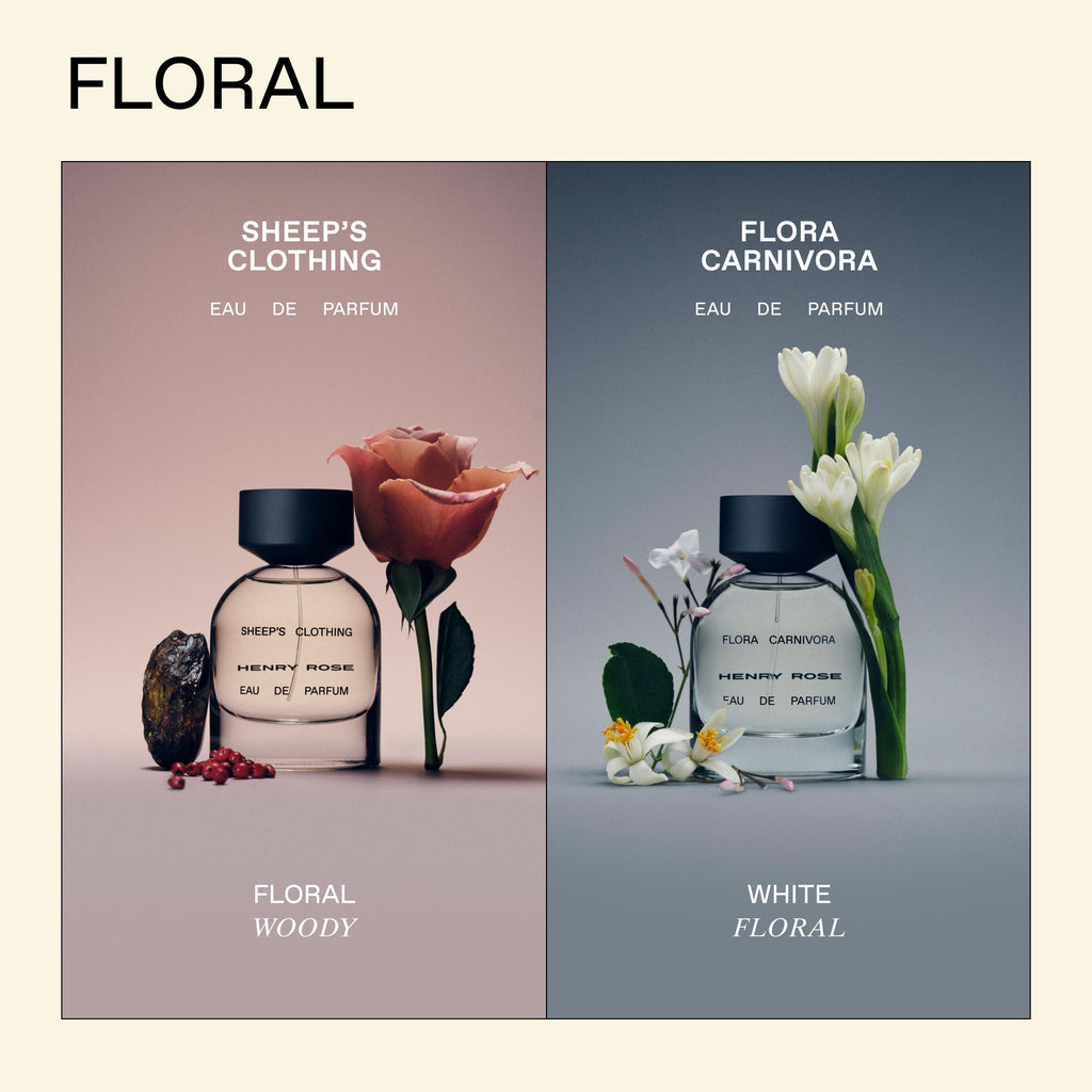 Henry Rose Flora Carnivora Travel Perfume – Mini Unisex Fragrance (0.27 fl oz)