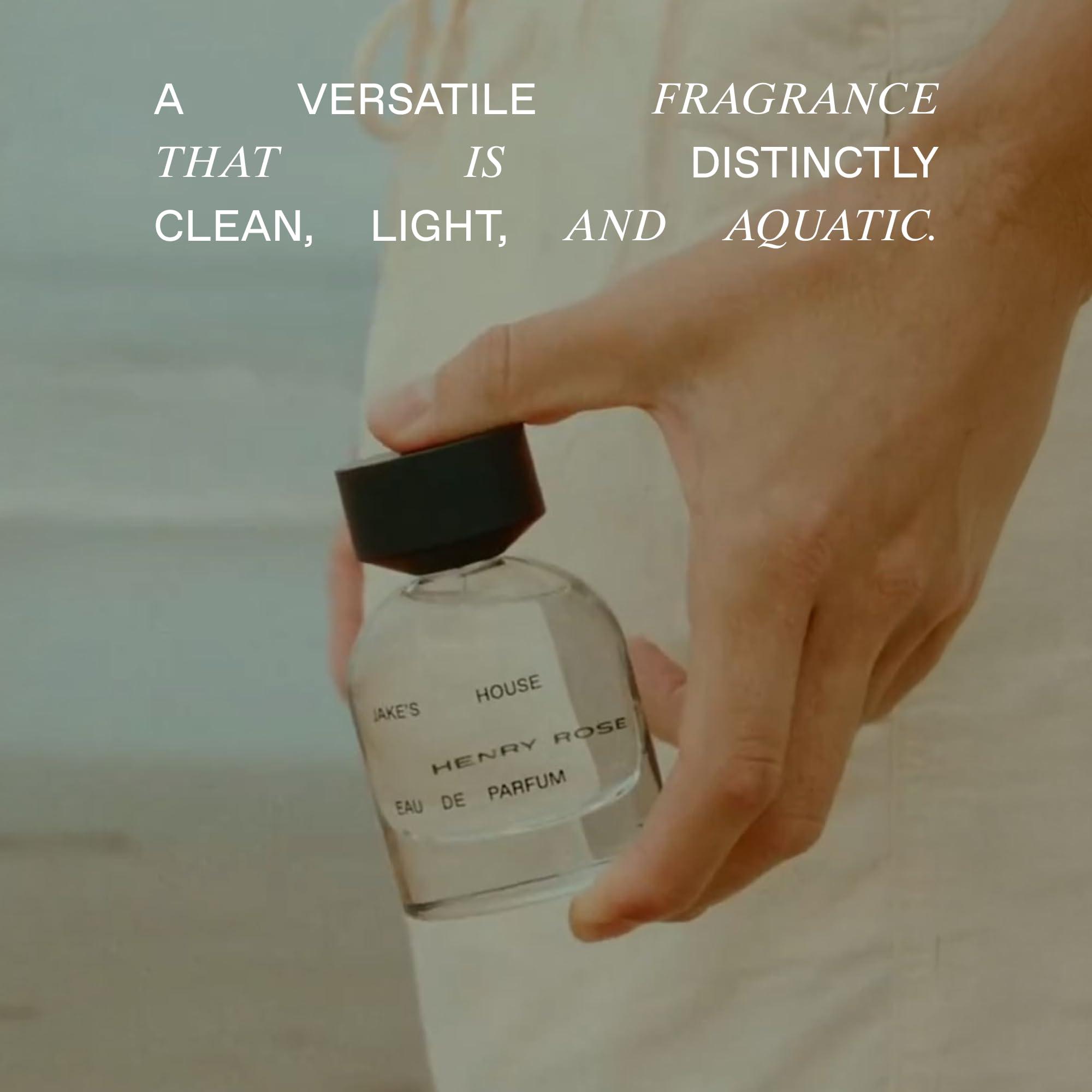 Henry Rose Jake's House Perfume – Unisex Floral Marine Citrus, Jasmine & Musk