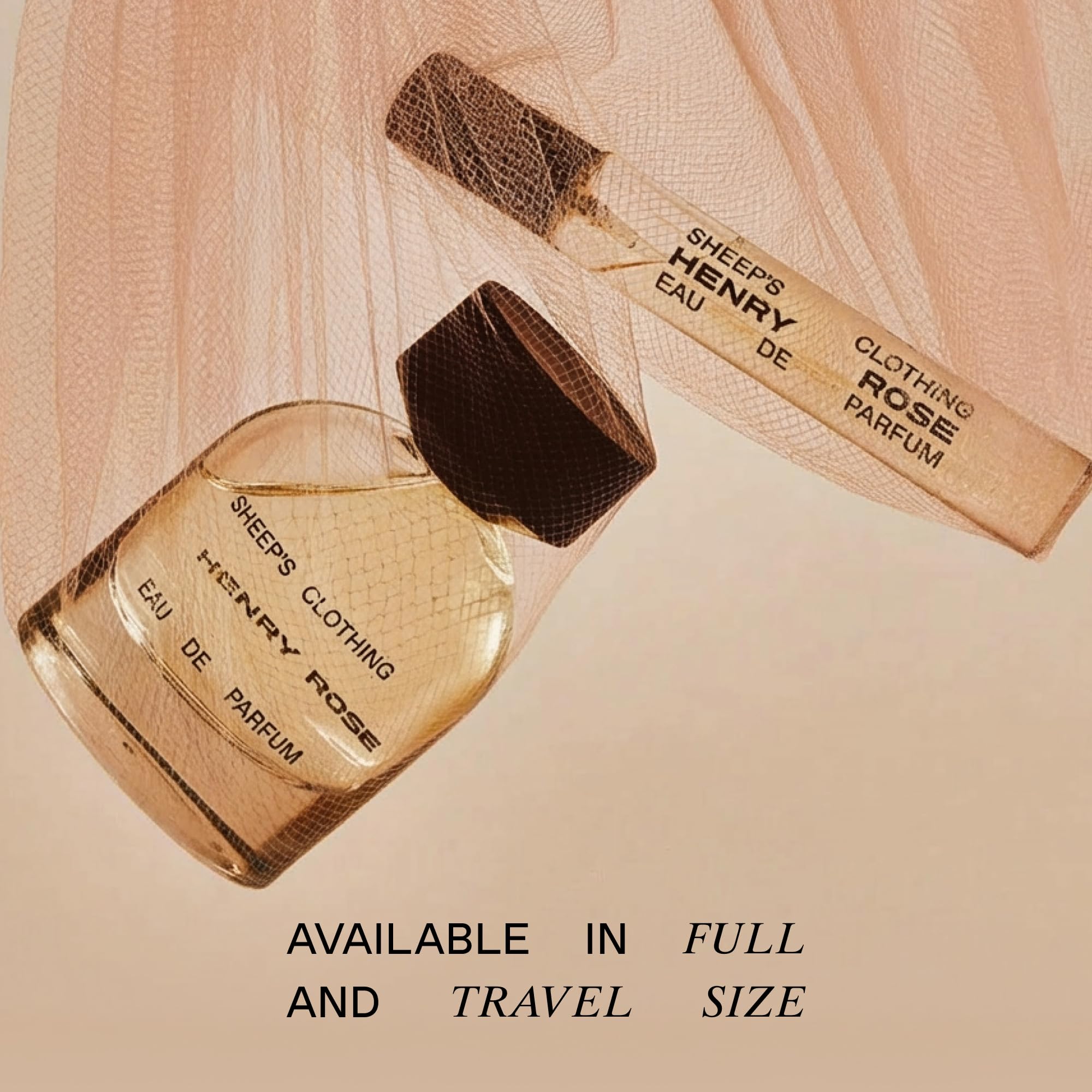 Henry Rose Sheep's Clothing – Unisex Woody Floral Perfume (1.7 fl oz) with Rose Absolute & Amber | EWG Verified