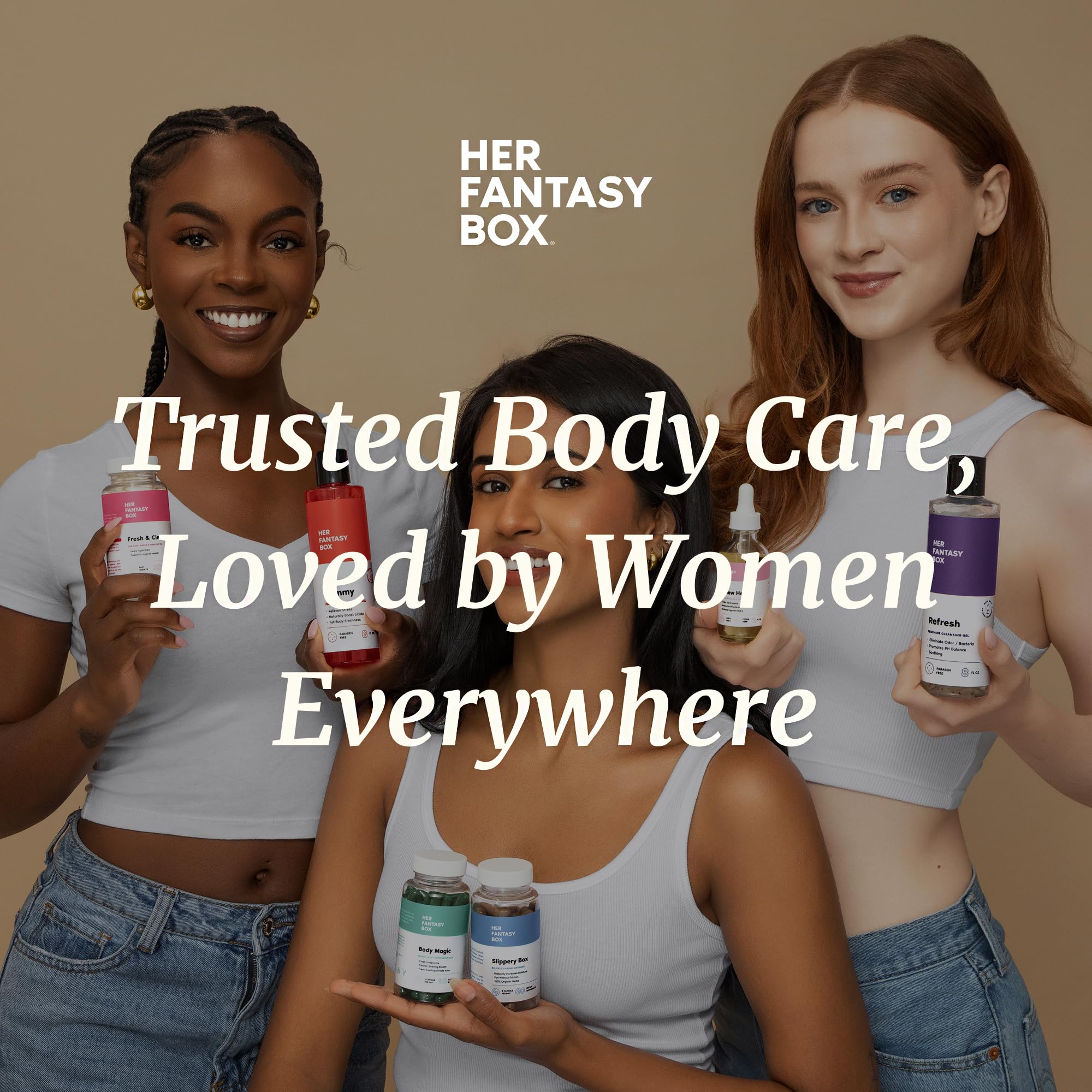 Her Fantasy Box Renew Her Oil | Natural Yoni Oil for Dark Spots & Ingrown Hair