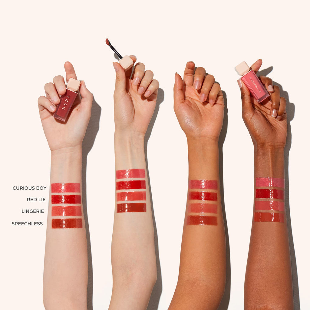 HERA Lip Gloss Sensual Spicy Nude Gloss by Amorepacific – Hydrating, Non-Sticky Shine