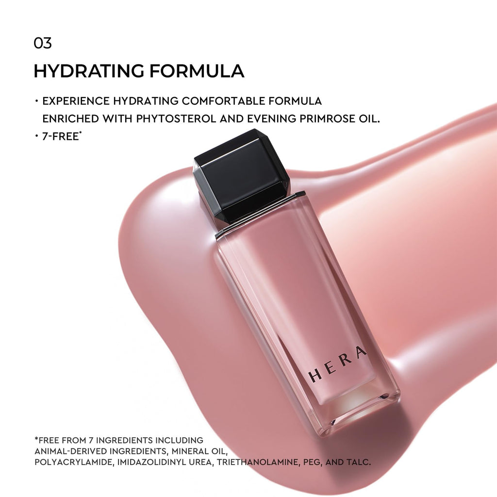 HERA Sensual Nude Lip Gloss #102 Flirty – Sheer, Non-Sticky Hydrating Gloss (0.17 oz)