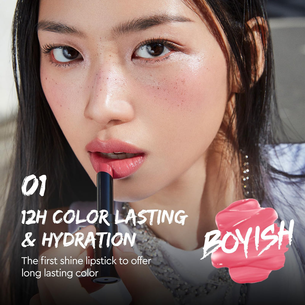 HERA Sensual Tinted Shine Stick Orange Scotch – 12HR Hydrating Lip Color