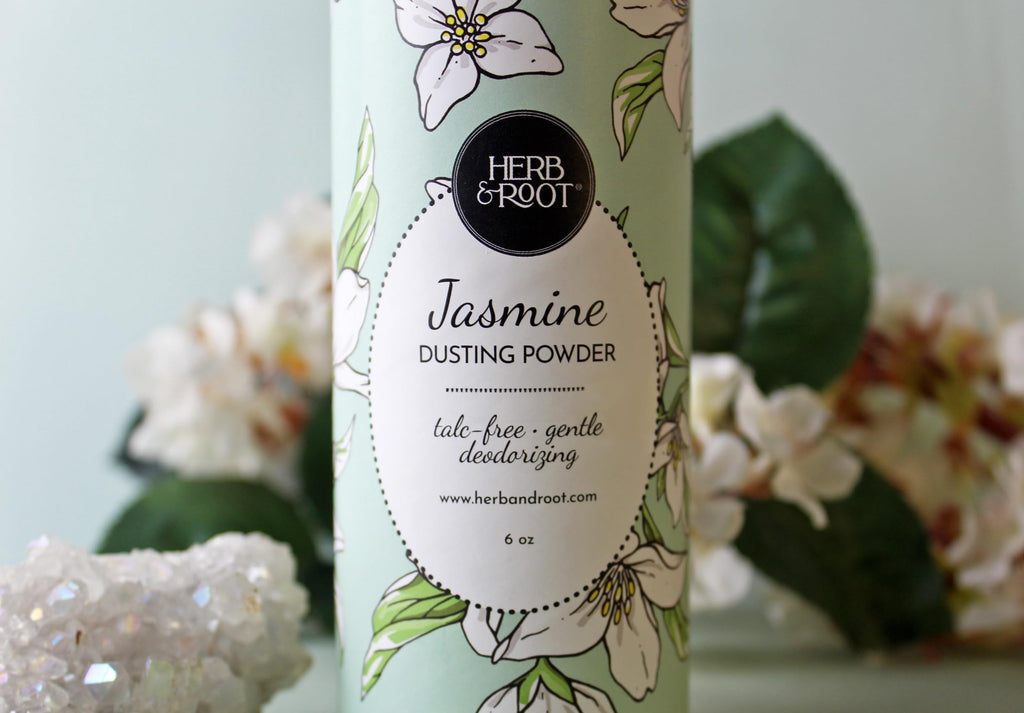 Herb & Root Talc-Free Body Dusting Powders – Rose, Vanilla, Sandalwood, Lavender, Jasmine | Gift Sets