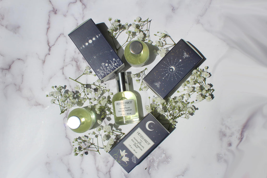 Herb & Root Moonflower Eau de Parfum – Clean, Long-Lasting Floral Perfume for Women