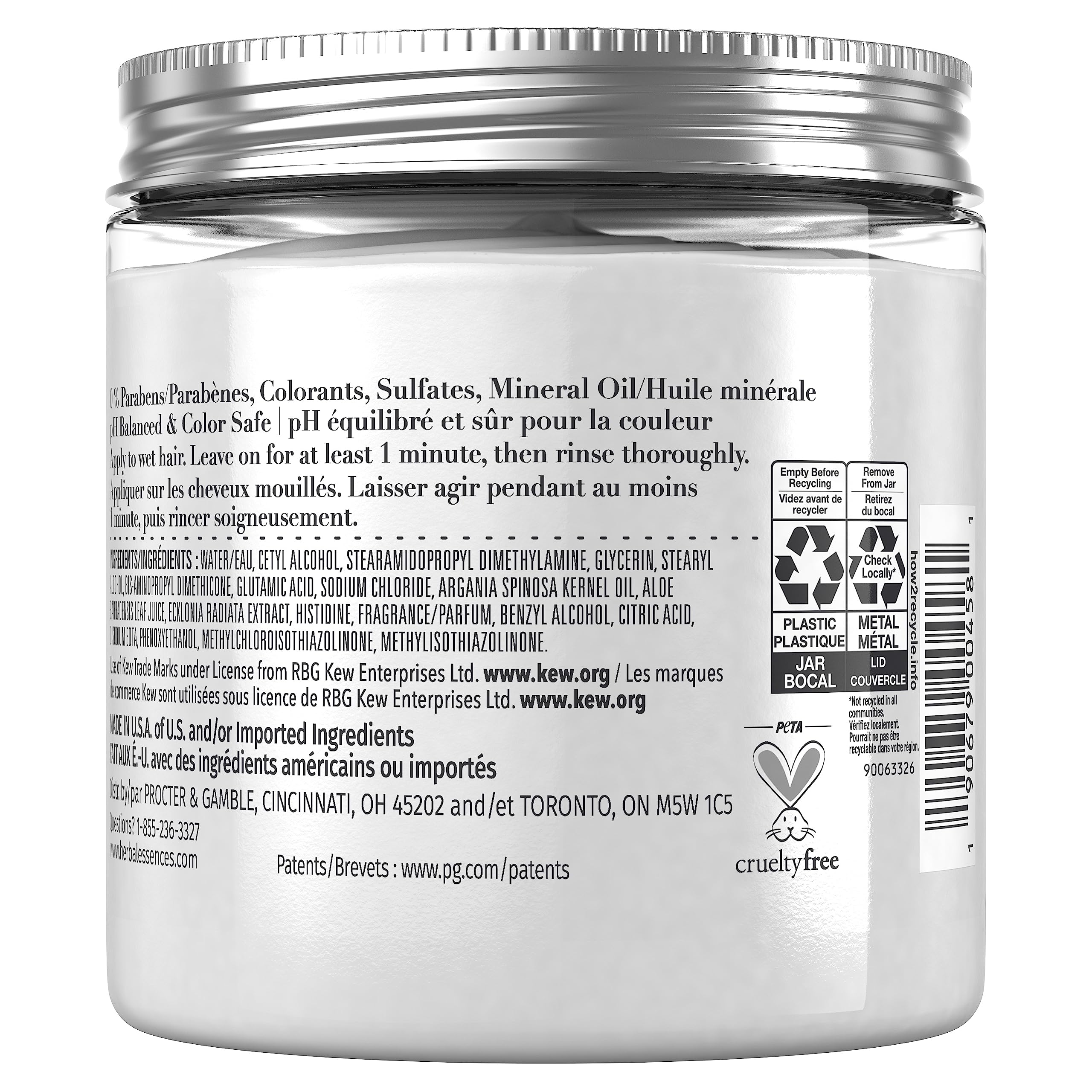 Herbal Essences bio:renew Hemp & Aloe Repairing Mask – 8 fl oz