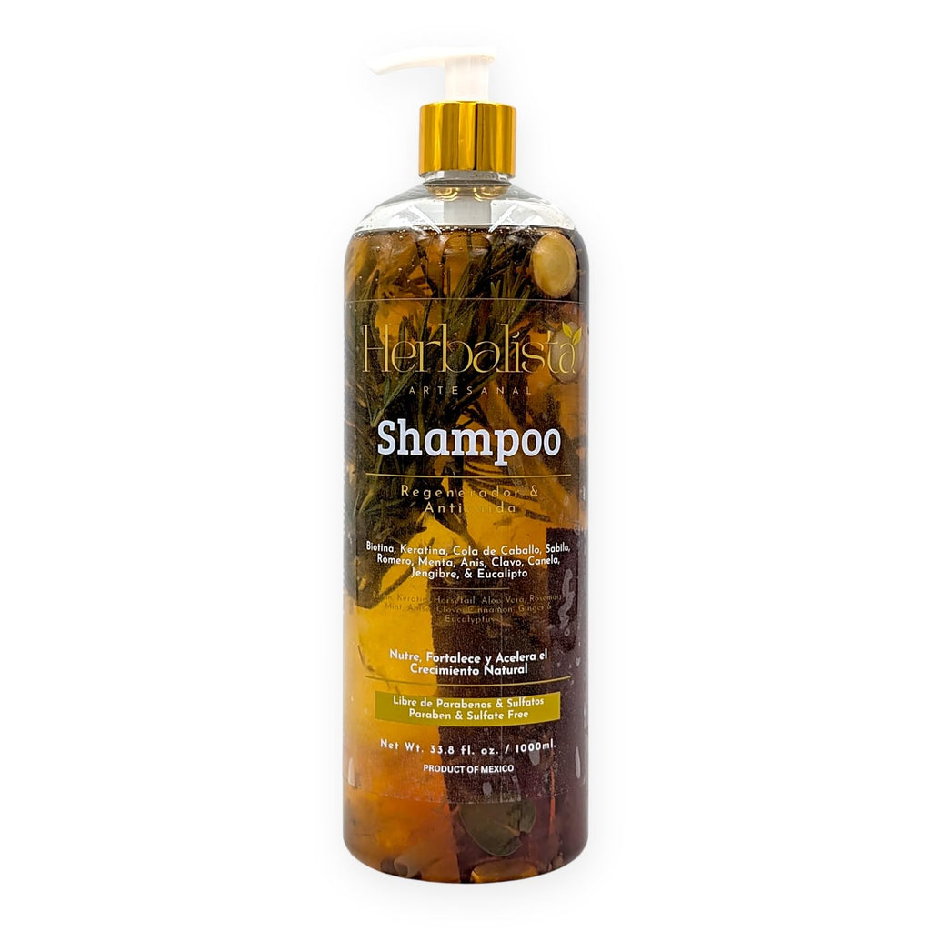 HERBALISTA Viral Herbal Shampoo 1000ml – Real Botanicals for Strength, Nourishment & Natural Shine