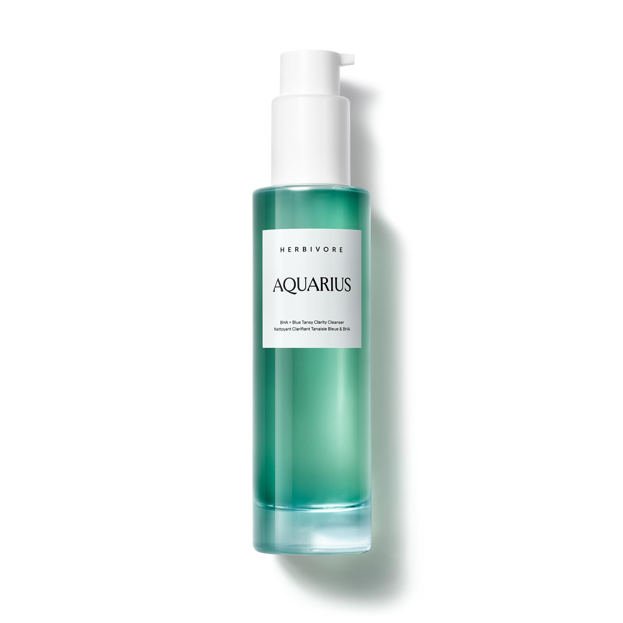 HERBIVORE Aquarius BHA + Blue Tansy Cleanser – Deep Pore Cleansing for Oily-Combination Skin