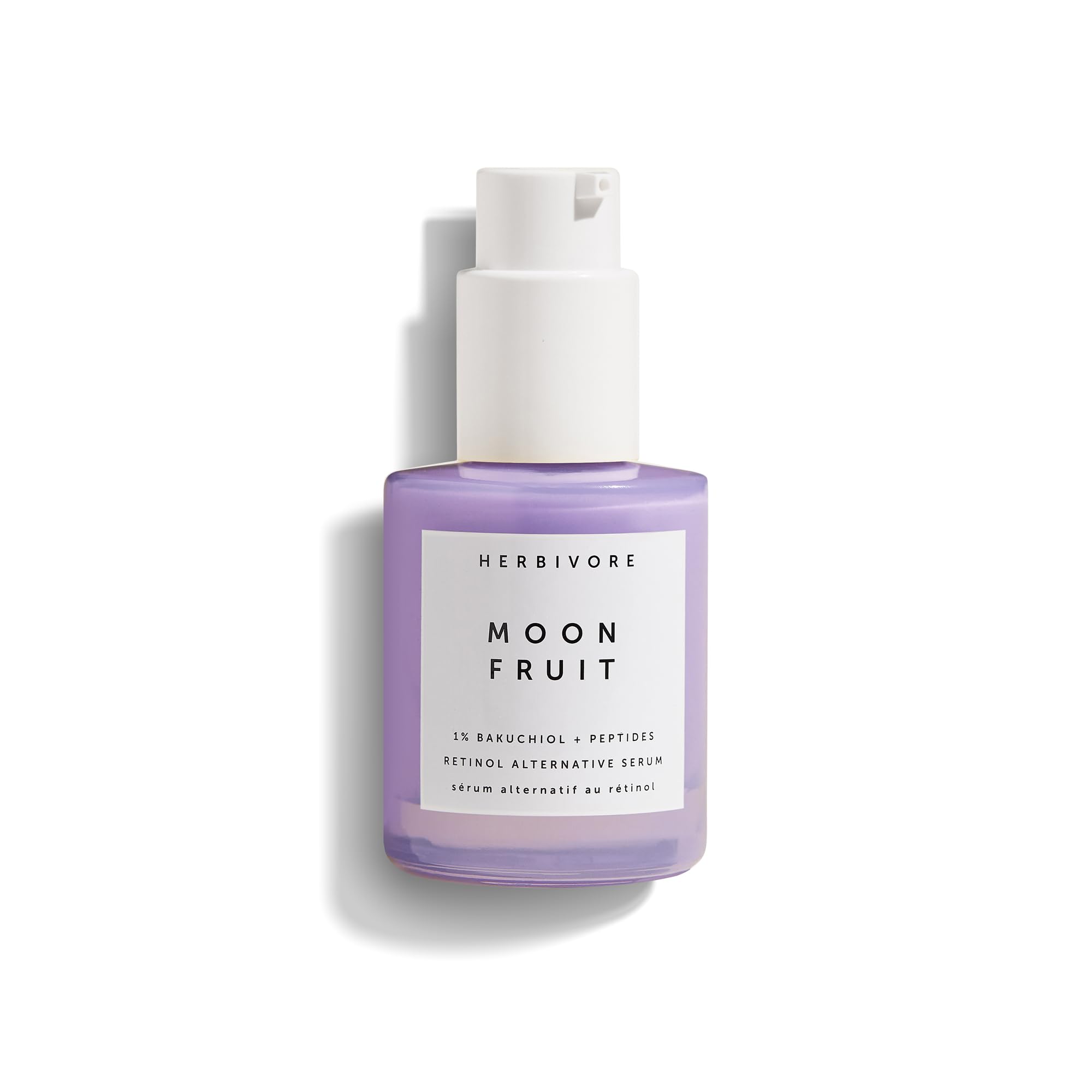 HERBIVORE Moon Fruit Serum EXTRA STRENGTH – 1% Bakuchiol + Peptides (30 mL)