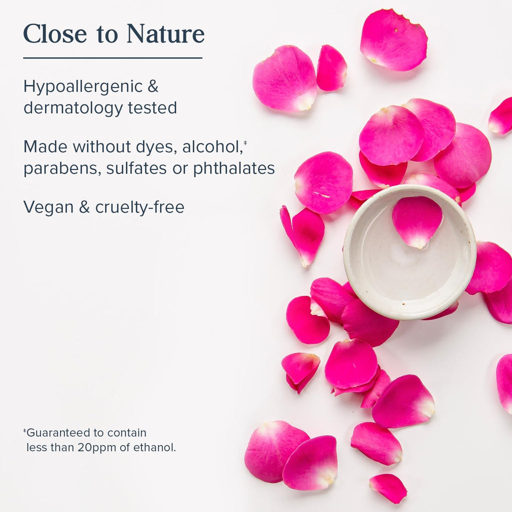 HERITAGE STORE Rosewater Face Mist with Damask Rose – Hydrating, Alcohol-Free, Vegan, 12oz