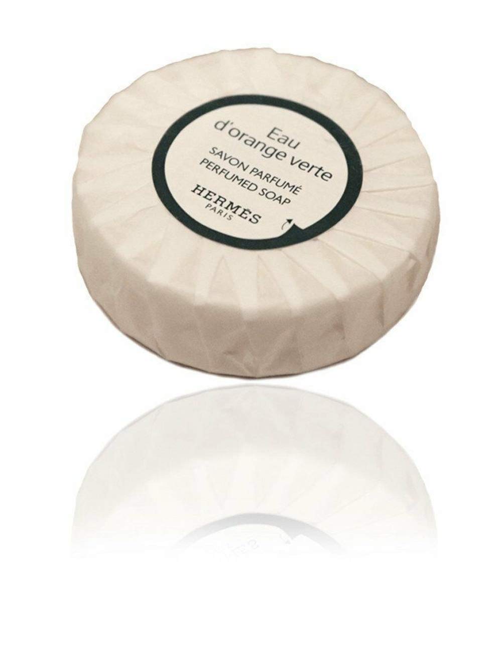 Hermès Eau d'Orange Verte Bath Soap Set – 5 Travel‑Size Soaps (1.7 oz each), Individually Wrapped