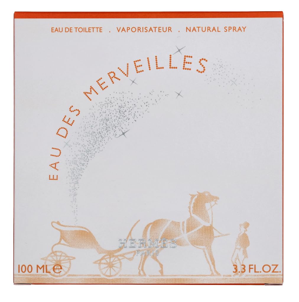 Hermès Eau Des Merveilles Eau de Toilette Spray 3.3 oz / 100 ml for Women