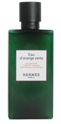 Hermes Eau dOrange Verte Hair & Body Shower Gel 200ml – Fresh Orange Mint Scent, Refillable Bottle
