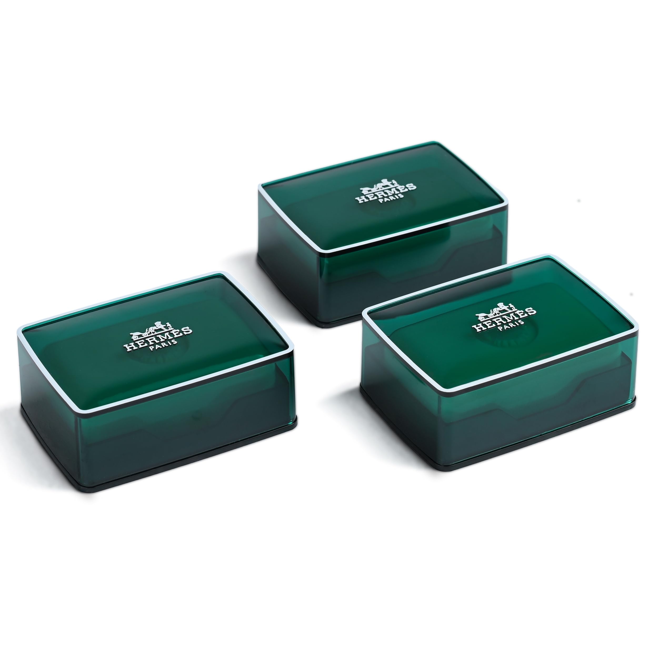 Hermès Eau d’Orange Verte Scented Soap – 50 g in Signature Green Box