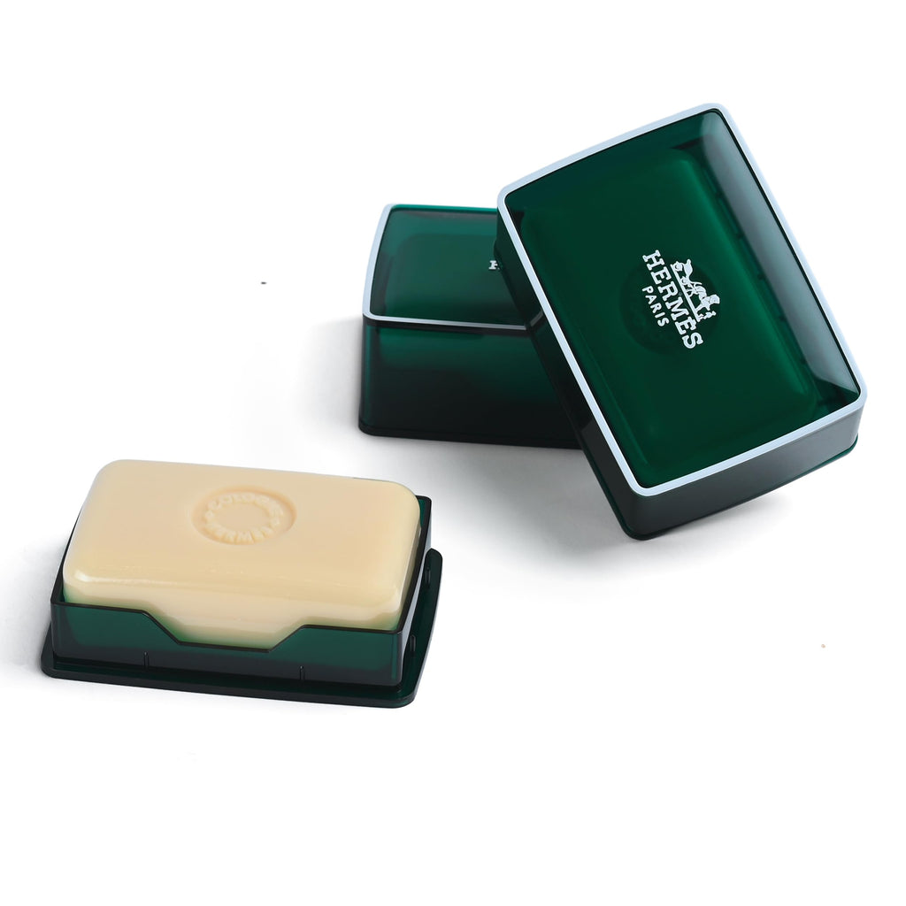 Hermes Eau Orange Verte Soap – 50g in Signature Green Box