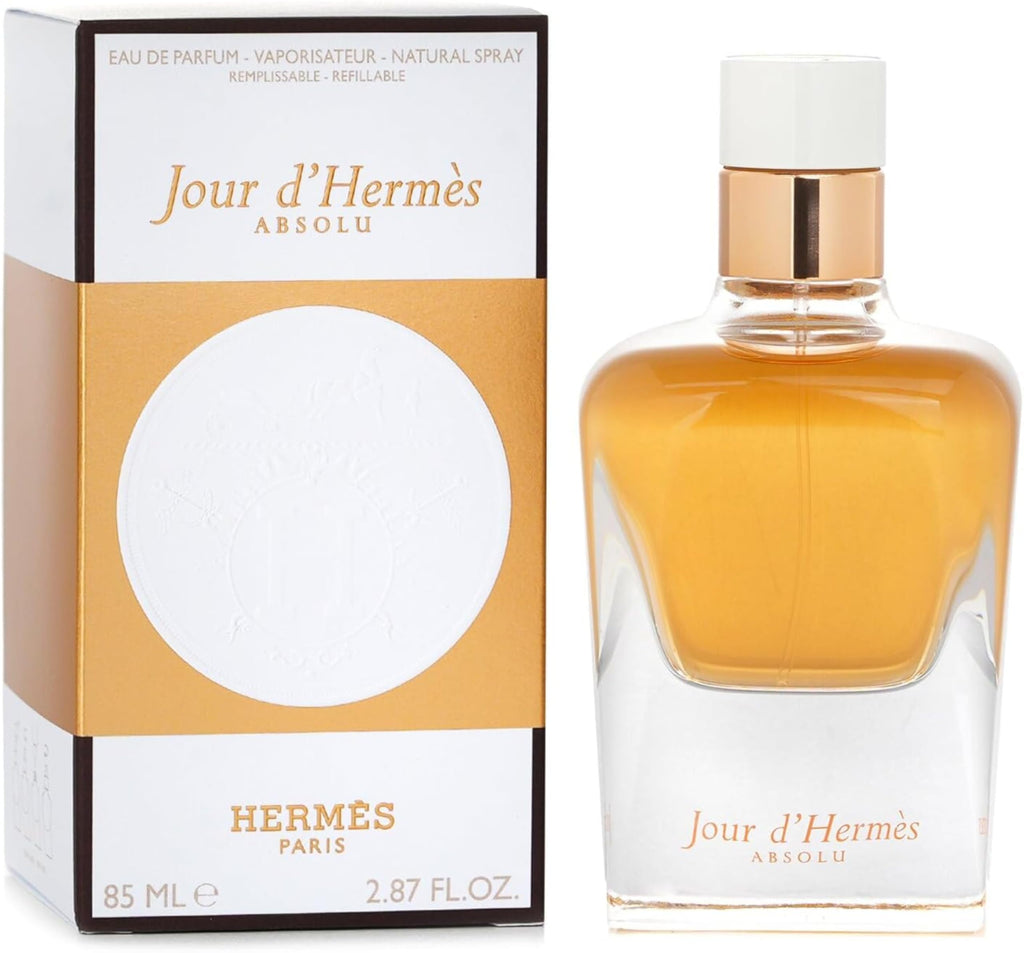 Hermès Jour D'Hermès Absolu Eau de Parfum for Women - 2.87 oz Spray, Refillable