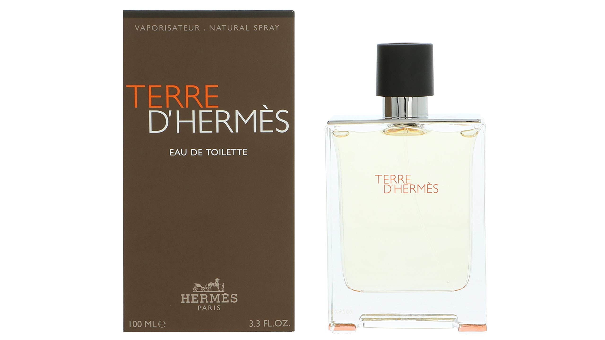 Terre D'Hermès by Hermès for Men – 3.3 oz Eau de Toilette Spray