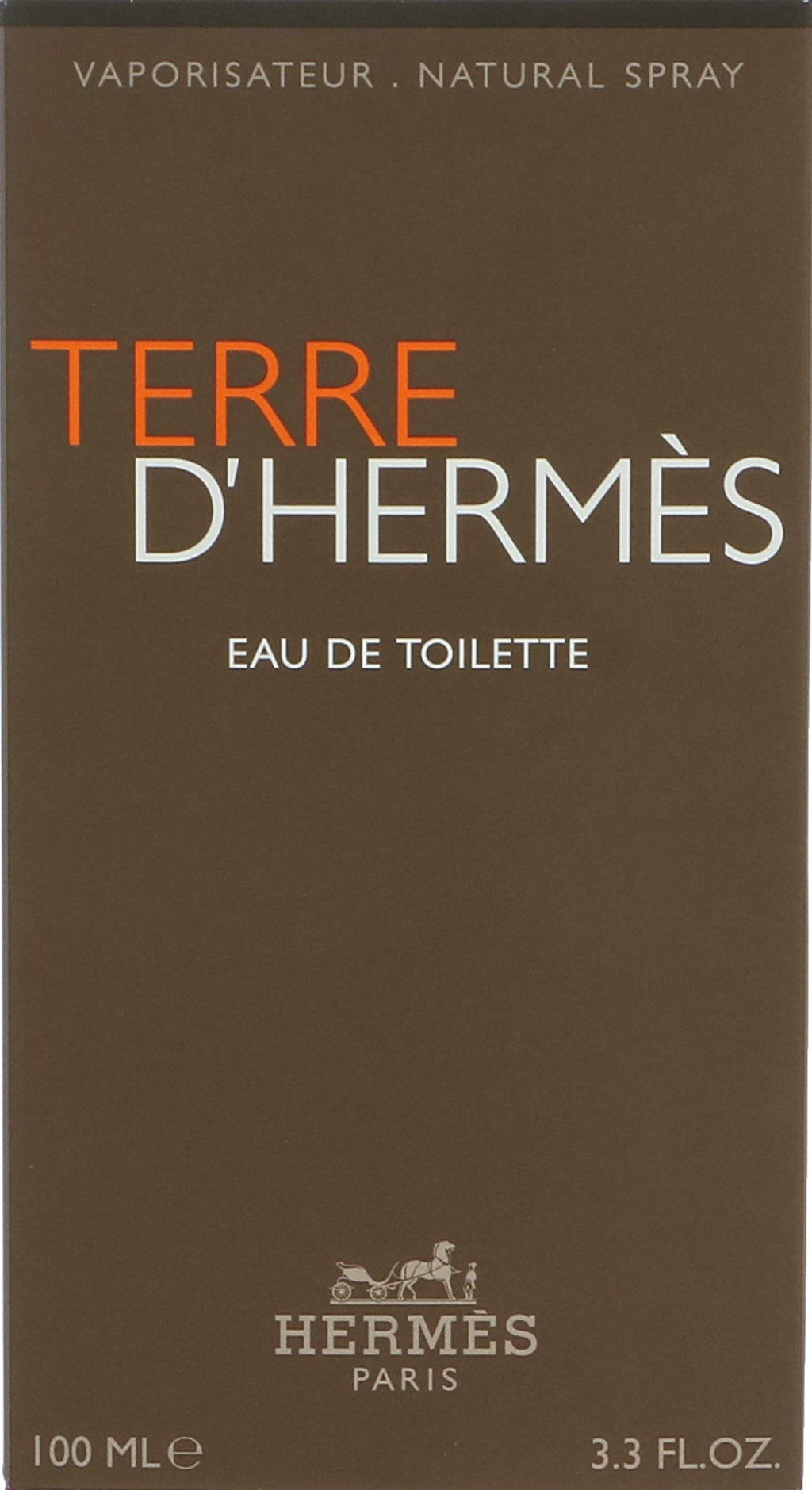 Terre D'Hermès by Hermès for Men – 3.3 oz Eau de Toilette Spray