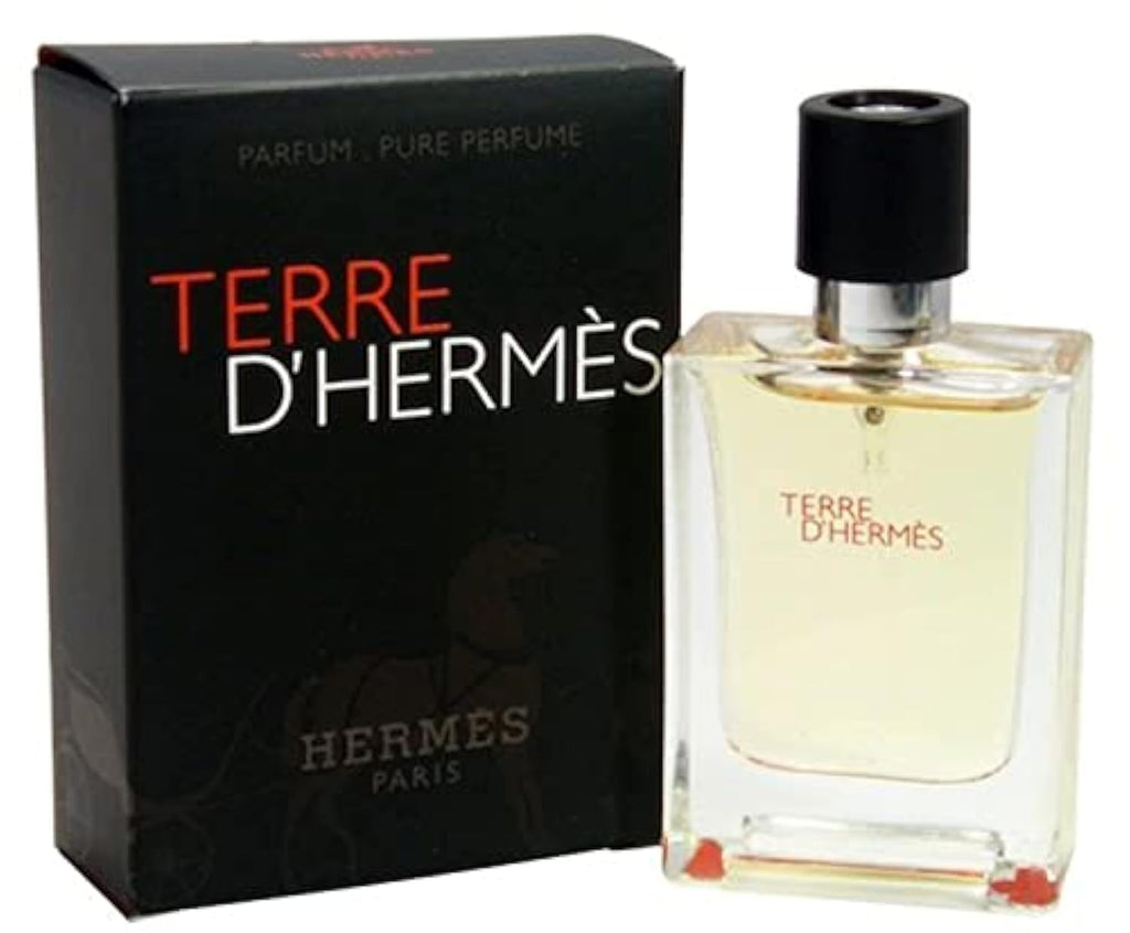 Terre D’Hermès Pure Perfume Mini for Men – Hermès 0.42 oz Travel-Size Fragrance