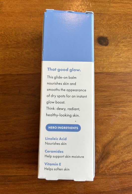 Hero Cosmetics Glow Balm Radiant Skin Stick – Dewy Glow for Acne-Prone Skin | 0.4 oz