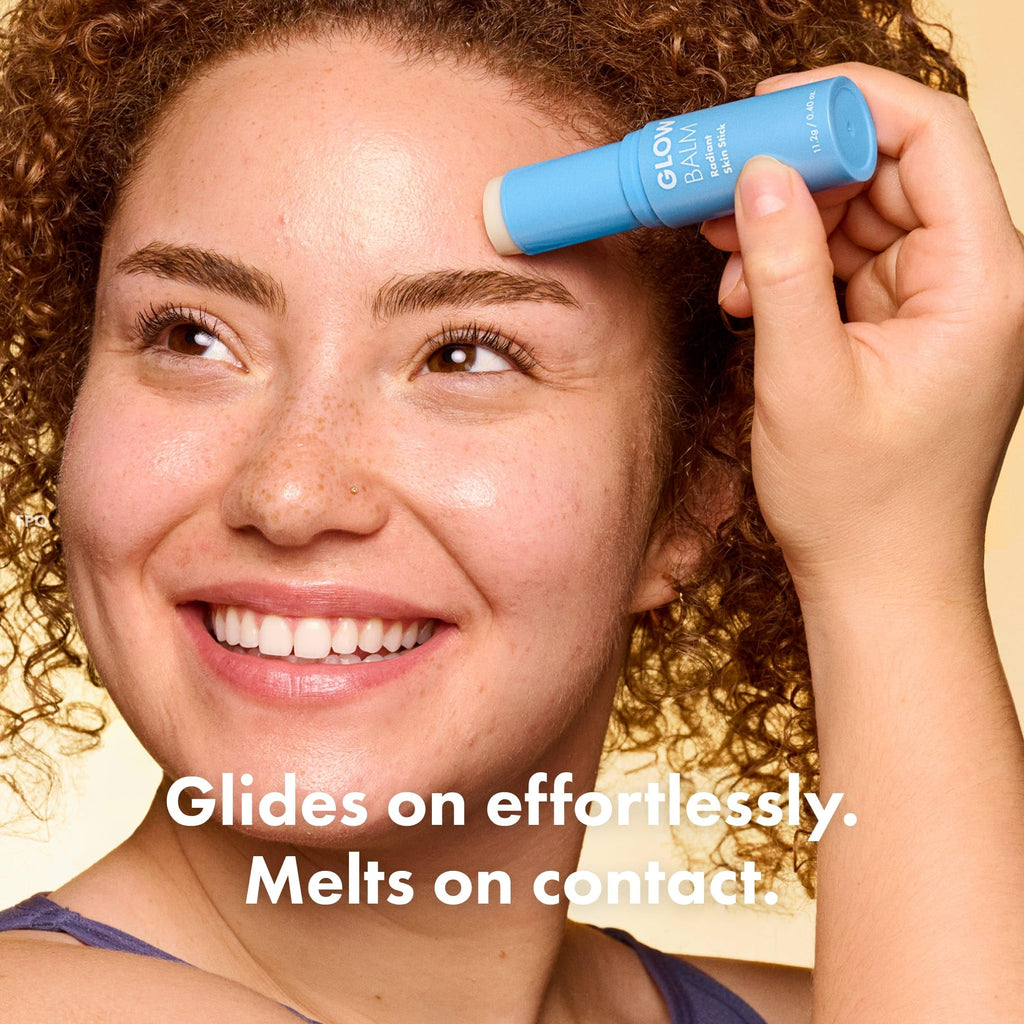 Hero Cosmetics Glow Balm Radiant Skin Stick – Dewy Glow for Acne-Prone Skin | 0.4 oz