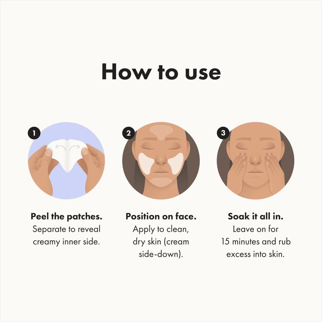 HERO COSMETICS Rescue Patch – Moisturizing Cream Patch for Post-Blemish Skin | Instant Moisture & 24h Hydration | Dermatologist-Tested