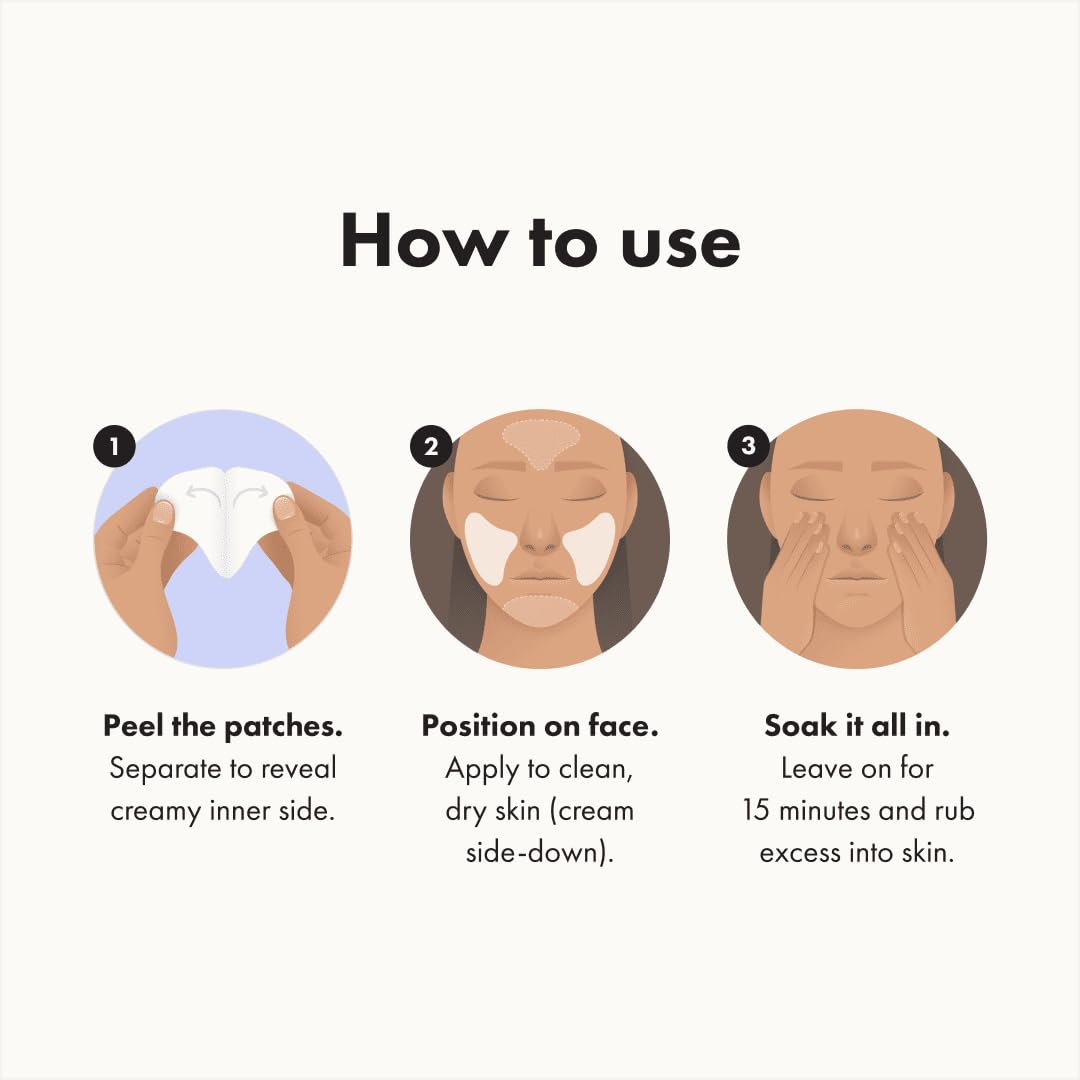HERO COSMETICS Rescue Patch – Moisturizing Cream Patch for Post-Blemish Skin | Instant Moisture & 24h Hydration | Dermatologist-Tested