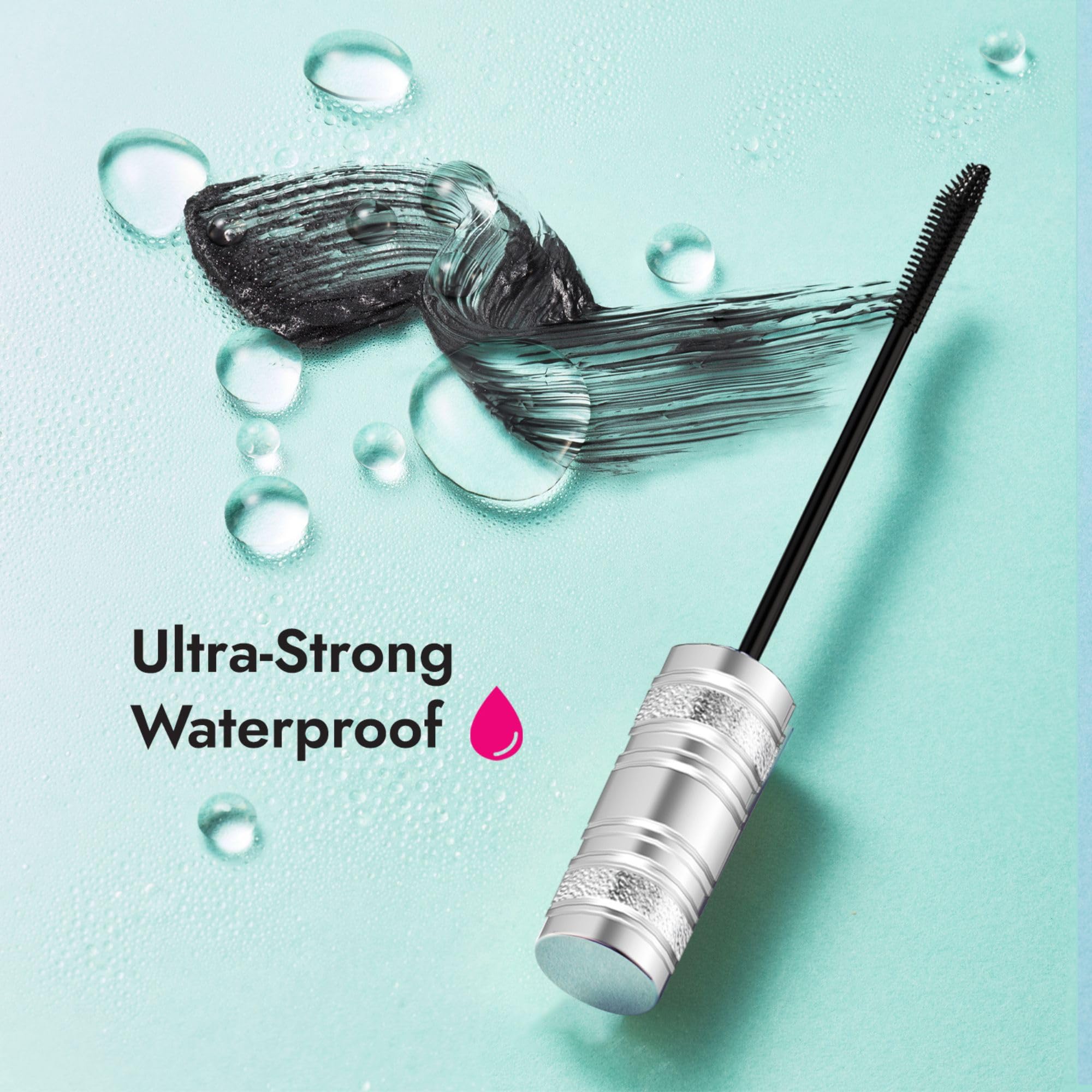 Heroine Make Lash Hype Mascara – 3D Lift & Define, Long-Lasting Curl, Black