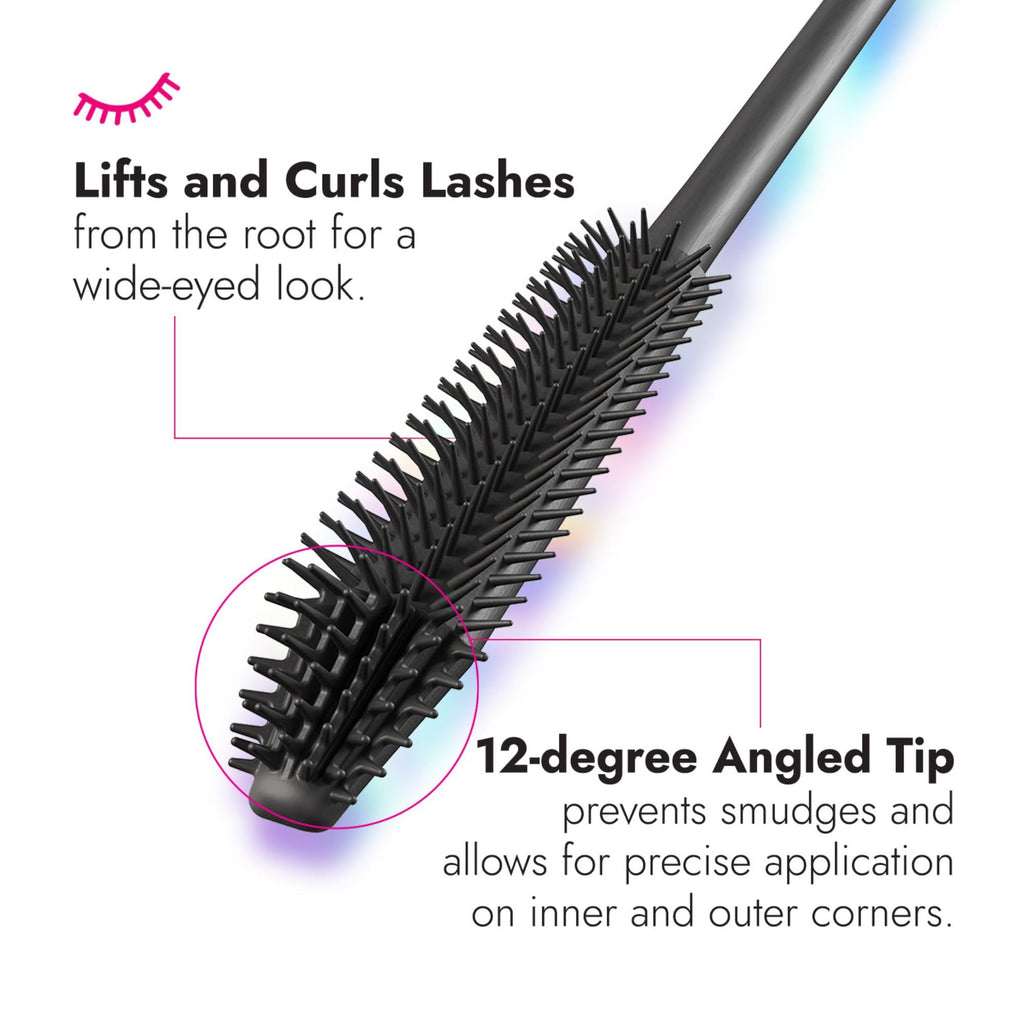 Heroine Make Lash Hype Mascara – 3D Lift & Define, Long-Lasting Curl, Black