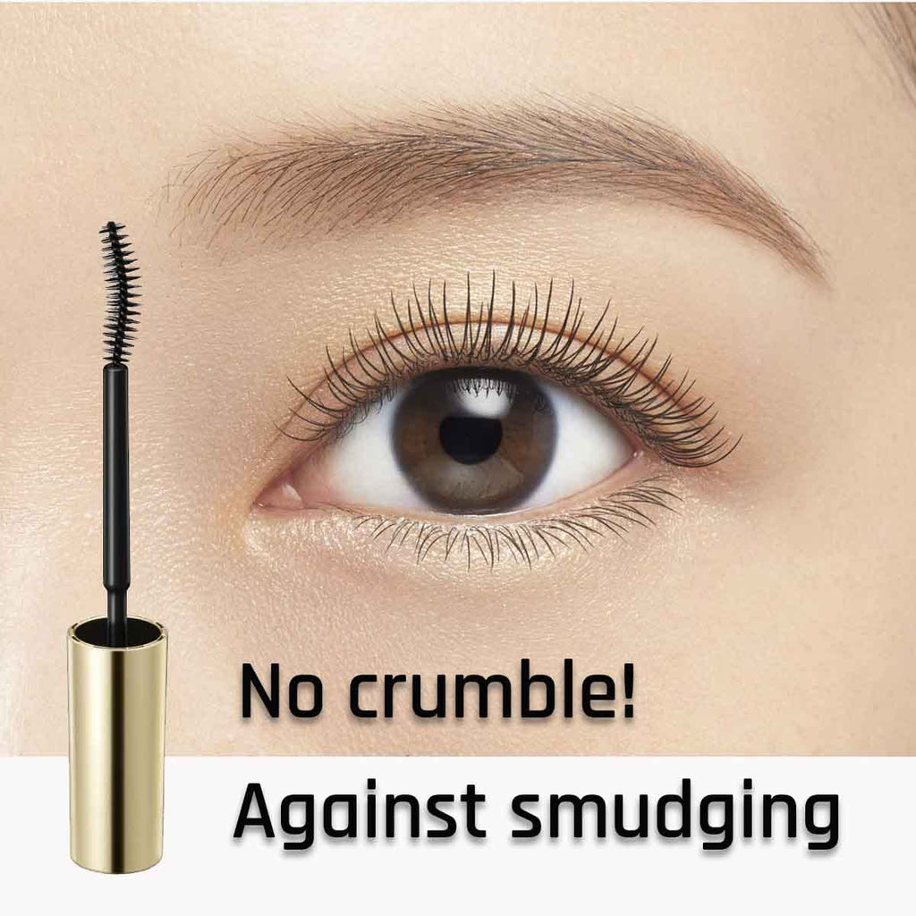 Heroine Make by KISSME Waterproof Mascara Black — Long & Curl Defining Fiber + Oil-Free Remover (2 Set)