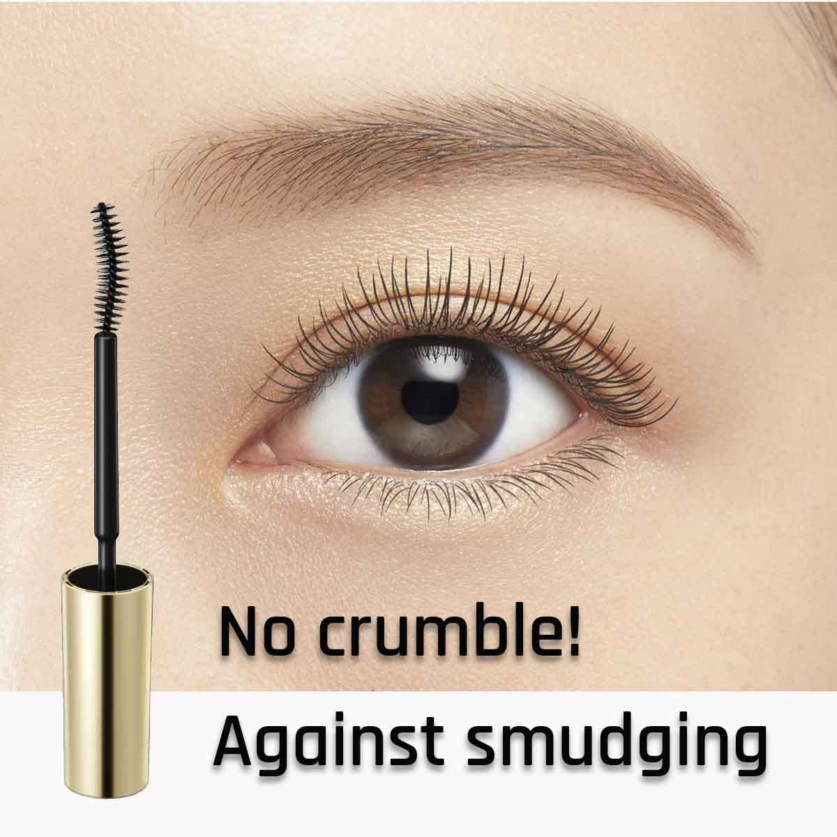 Heroine Make by KISSME Waterproof Mascara Black — Long & Curl Defining Fiber + Oil-Free Remover (2 Set)