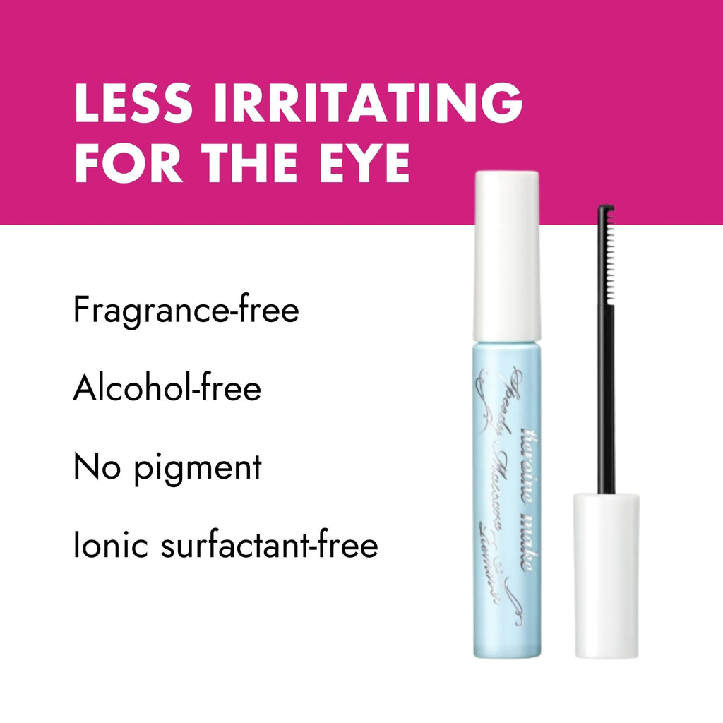 Heroine Make Speedy Mascara Remover | Gentle, Fast-Acting Waterproof Eye Makeup Remover