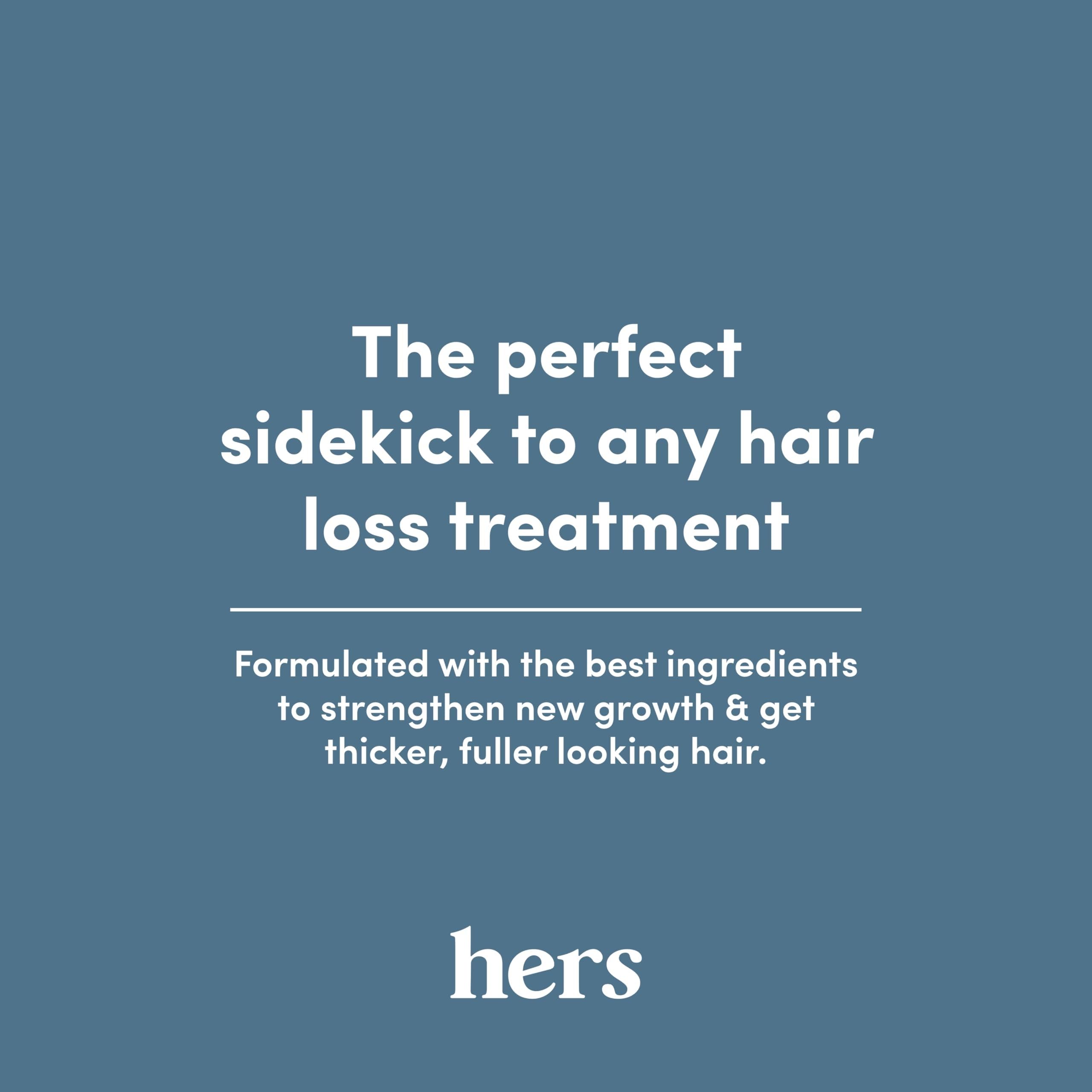 hers Full Volume Shampoo – Rice Protein & Biotin Formula for Fine Hair | Daily Volumizing Shampoo with Coastal Cedar Citron Scent – 6.4 fl oz, 2 Pack