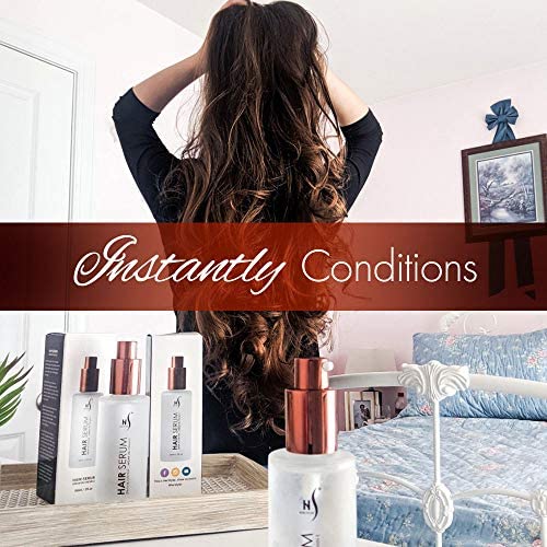 HerStyler Serum 4 Pack | Argan Oil Hair Serum for Frizz Control, Shine & Smoothness