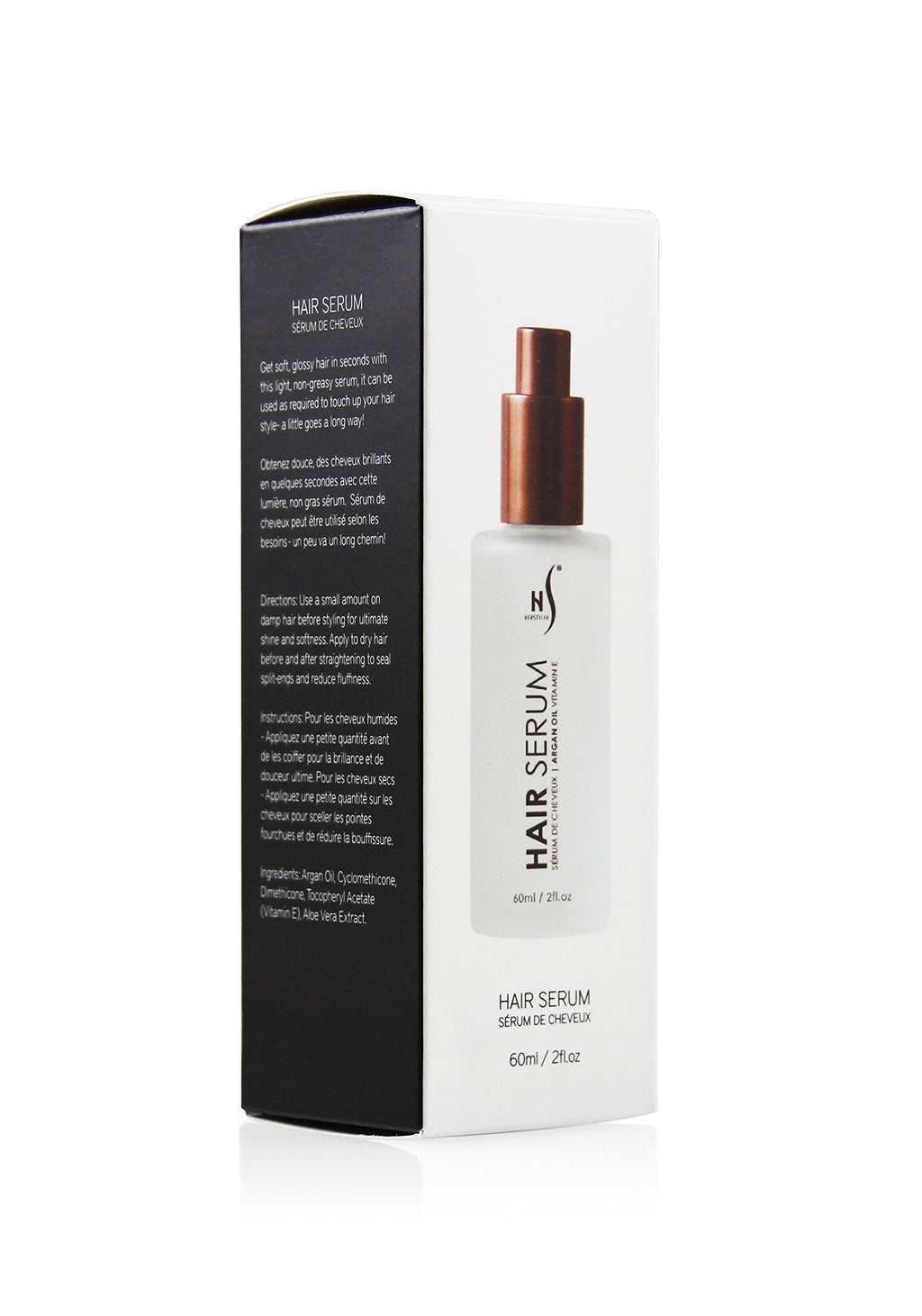 HerStyler Serum 4 Pack | Argan Oil Hair Serum for Frizz Control, Shine & Smoothness