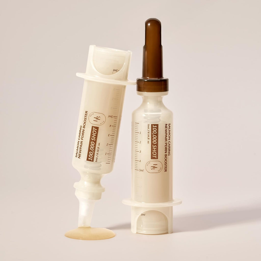 HEVEBLUE Salmon Caring Centella PDRN Booster 100,000 Shot Essence | Restore & Refine Skin