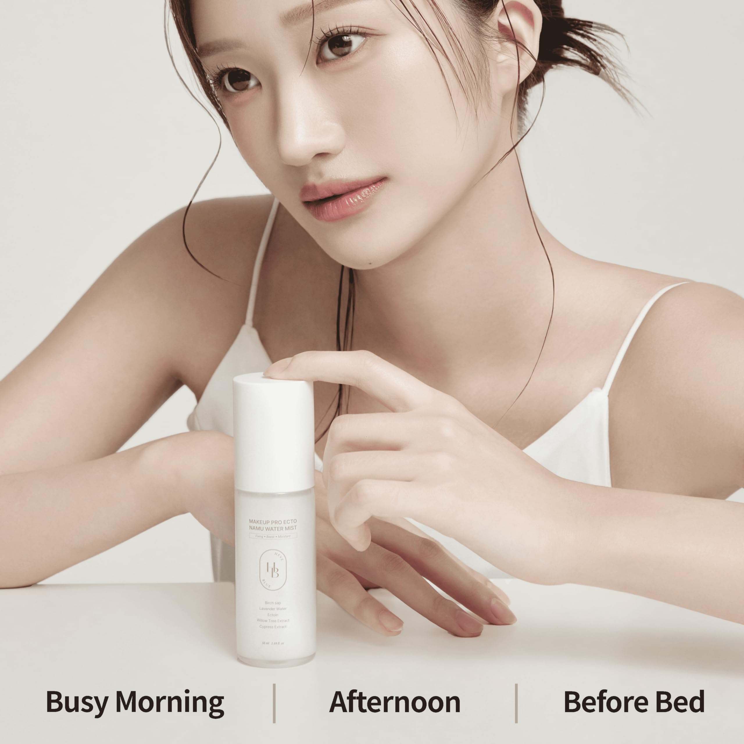 HEVEBLUE Makeup Pro Ecto Namu Water Mist — Sensitive Skin, Korean Skincare, Vegan