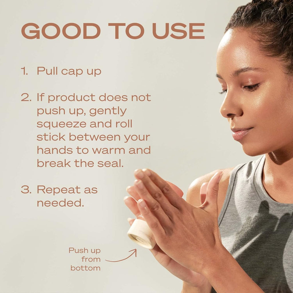 Hey Humans Deodorant — Aluminum-Free, Rosewater Ginger, All Day Odor Control