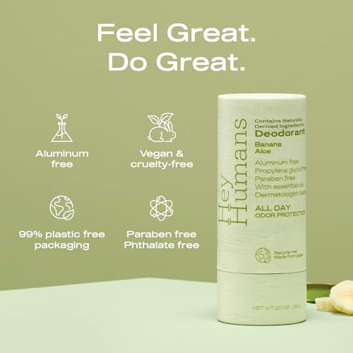 Hey Humans Deodorant - Aluminum-Free, All-Day Odor Protection | Variety Pack