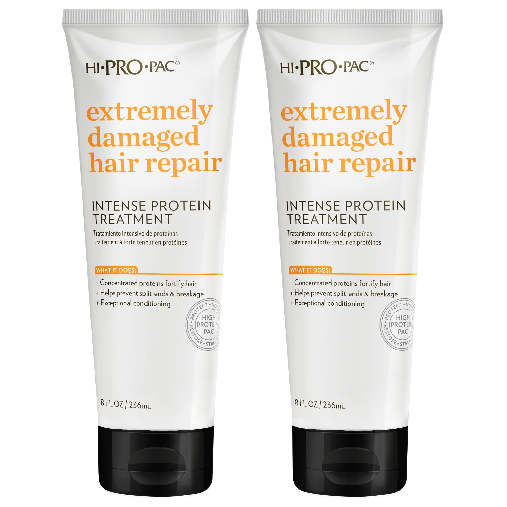 Hi-Pro-Pac Hair Mask – Extreme Damage Repair (2-Pack), 8 oz