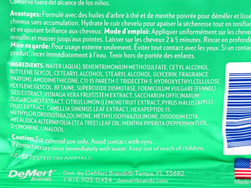 Hi-Pro-Pac Pks Tea Tree & Mint Hair Mask – 12-Pack (51ml each) | Quick 2–5 Minute Deep Conditioning