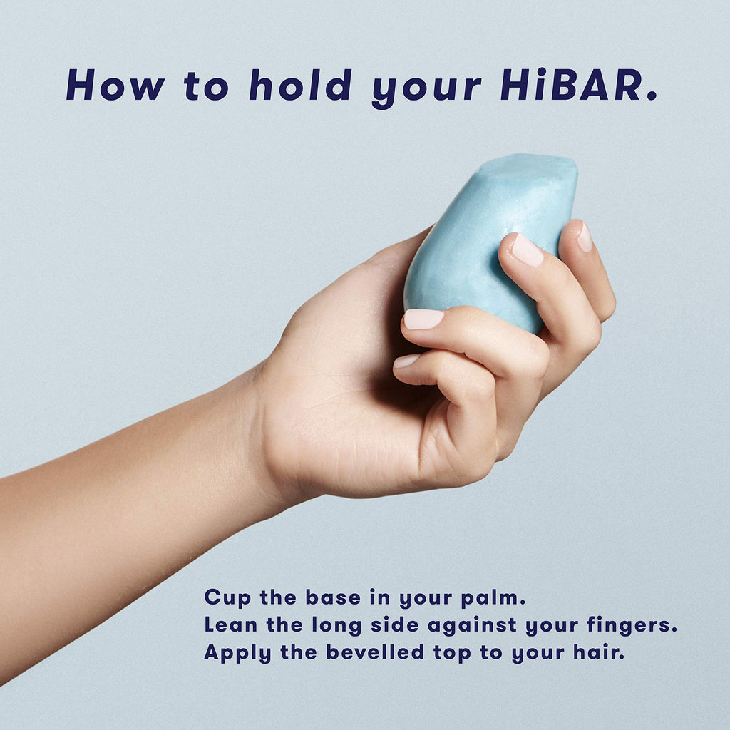 HIBAR Soothe Shampoo Bar – Dry, Itchy Scalp Relief, Plastic-Free
