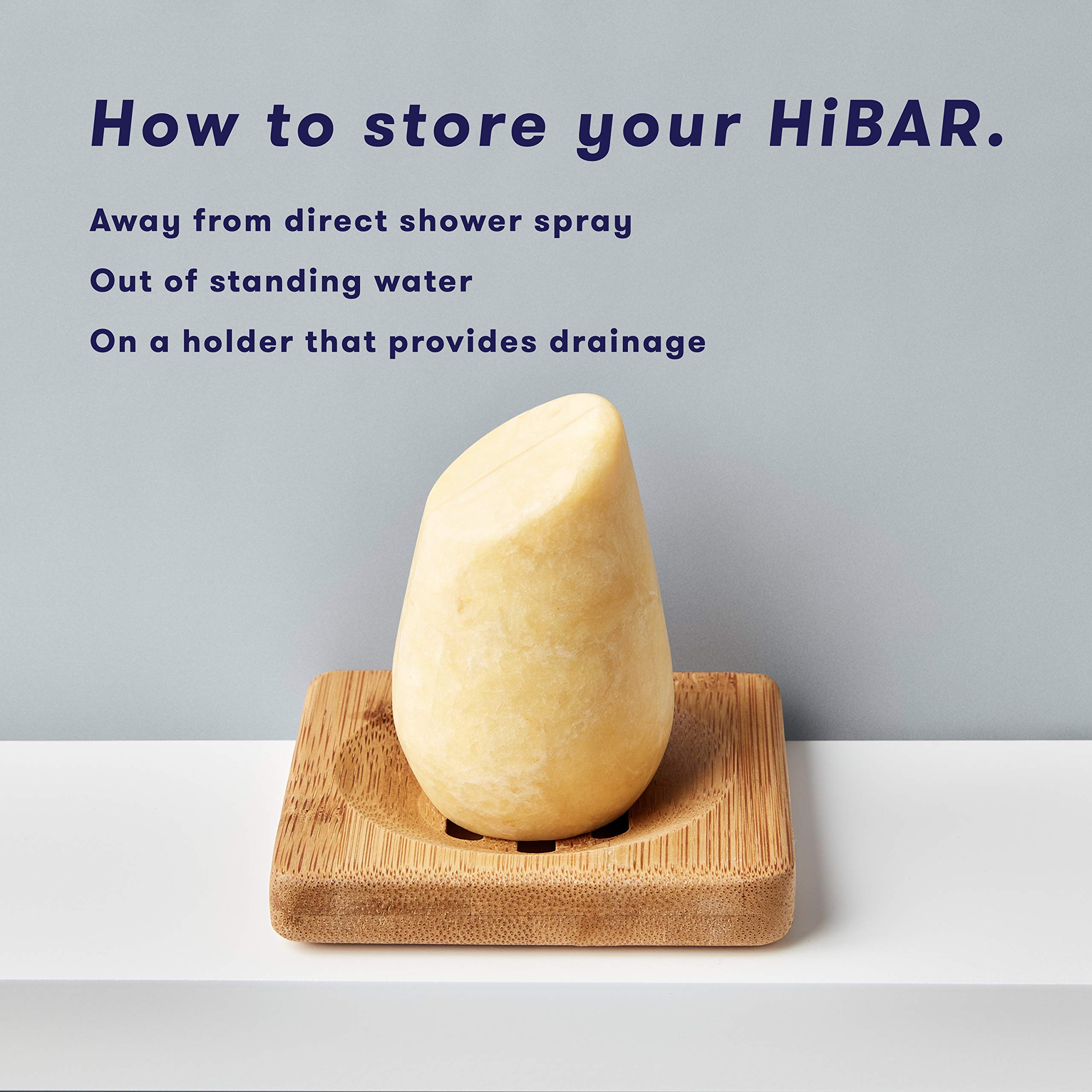 HIBAR Soothe Shampoo Bar – Dry, Itchy Scalp Relief, Plastic-Free