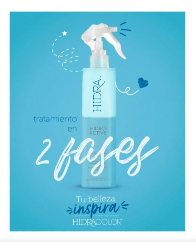 HIDRA Hidro Active Hydrating Two-Phase Treatment for Hair