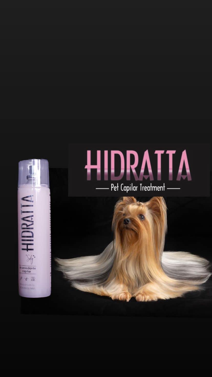 Hidratta No-Tangle Detangler Spray for Dogs & Cats – Henna & Natural Oils, 8.4 oz (250 ml)