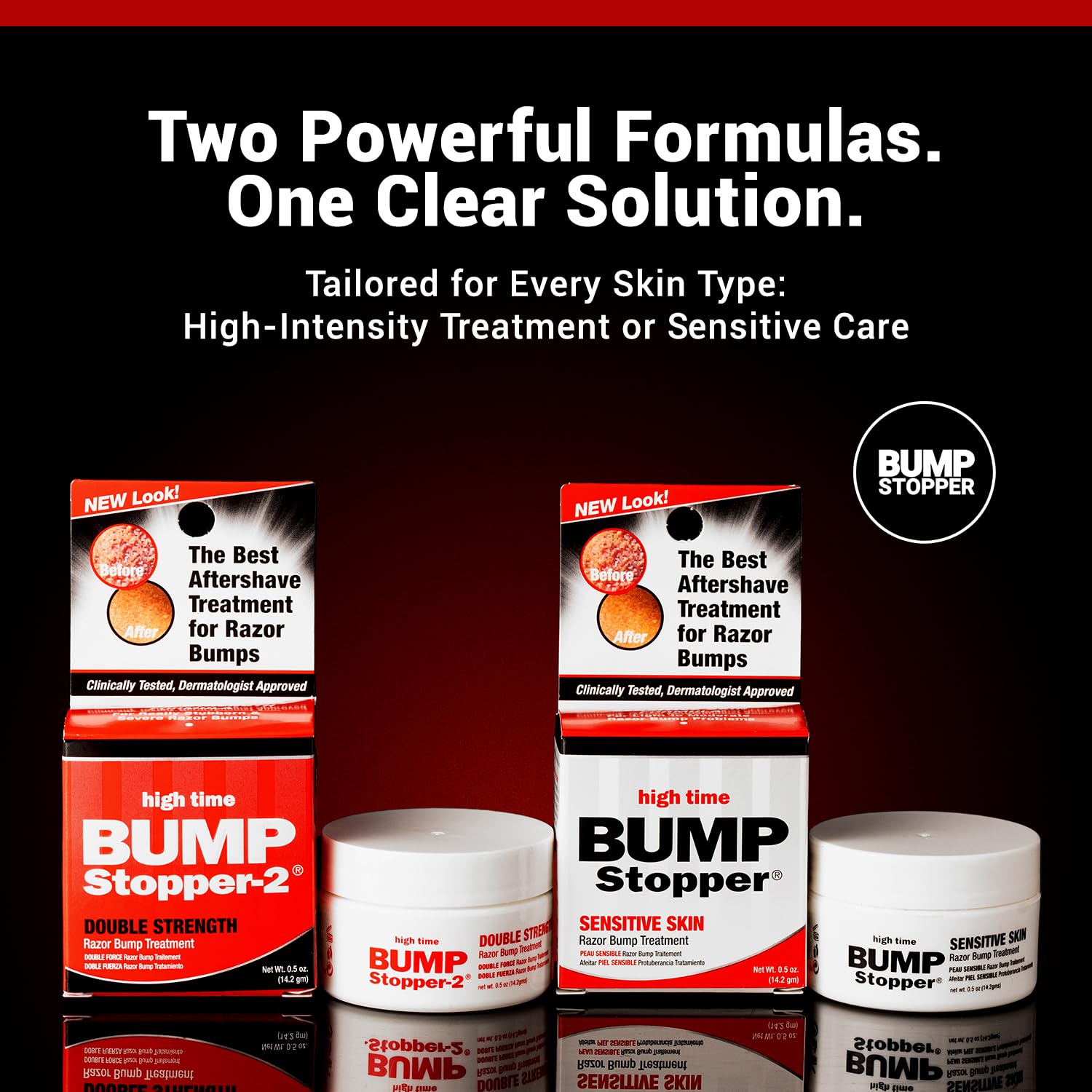 High Time Bump Stopper 2 – Double Strength Razor Bump Treatment