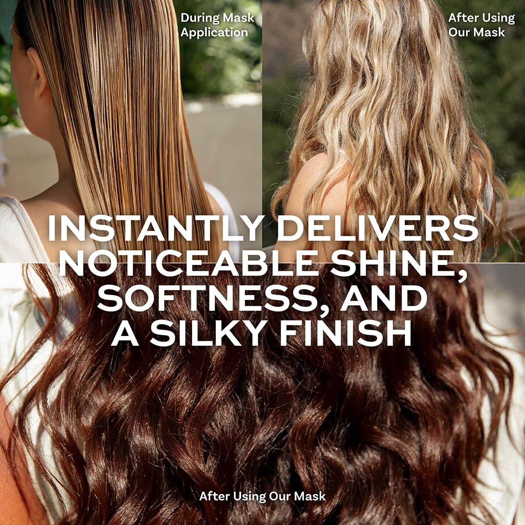 Highbrow Hippie Instant Silk Vitality Mask – Repairs Damage, Hydrates Hair & Restores Softness (275 mL)
