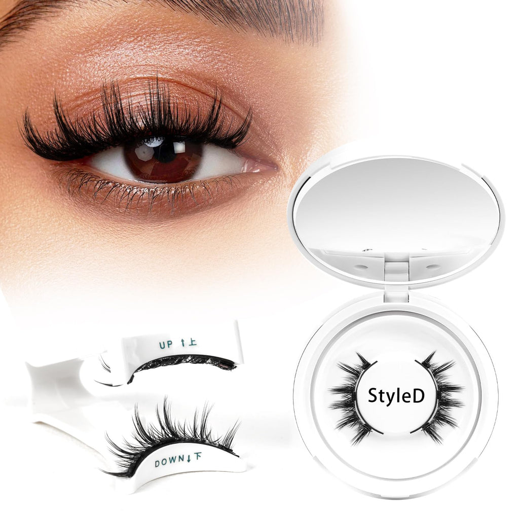 Higu clace Magnetic Eyelashes with Applicator – Natural Look Wispy Lashes (DJCX-D)