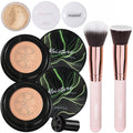 Hilareco Mushroom Head Air Cushion CC Cream + Phoera Powder Set Buff Beige #04